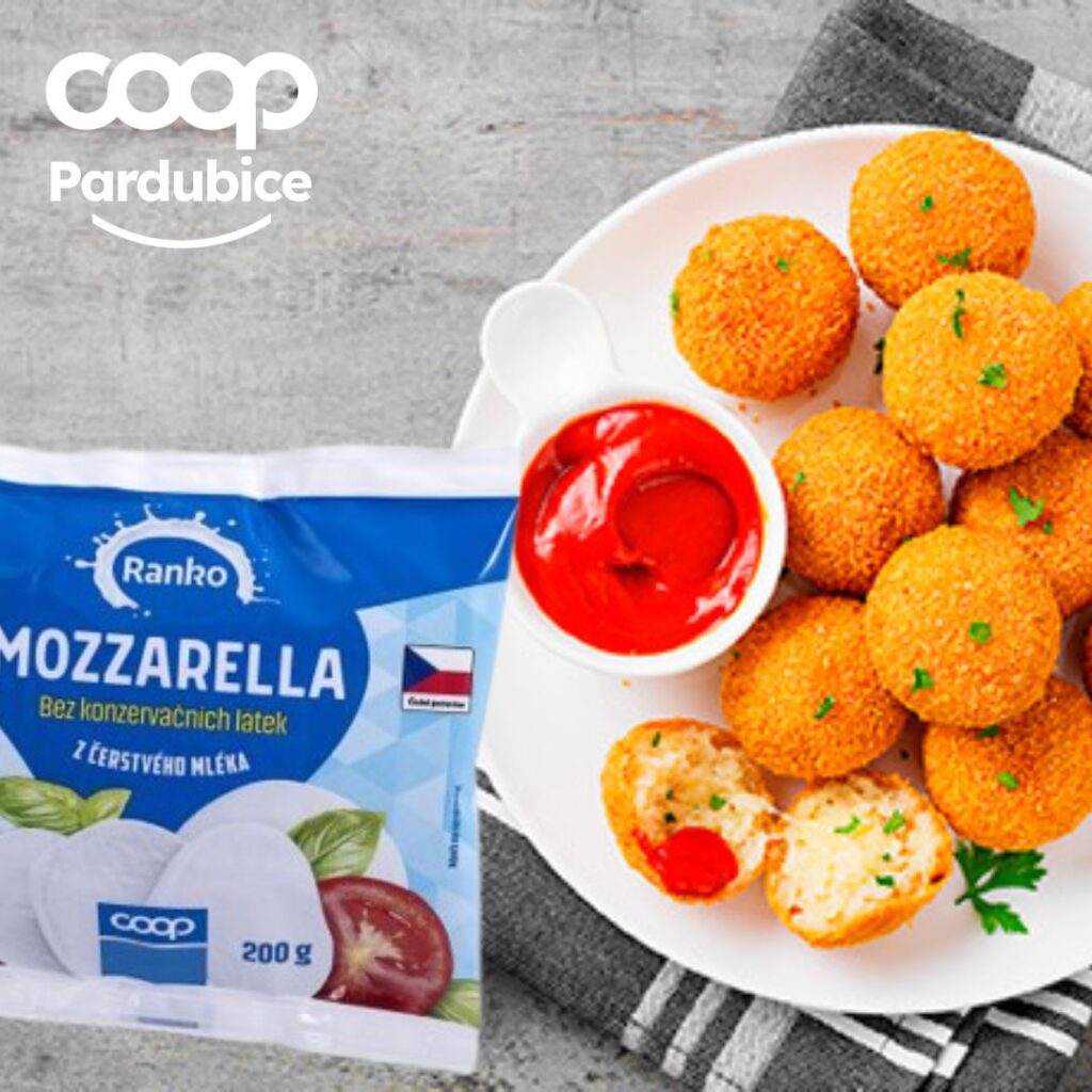 Rýžové krokety s mozzarellou